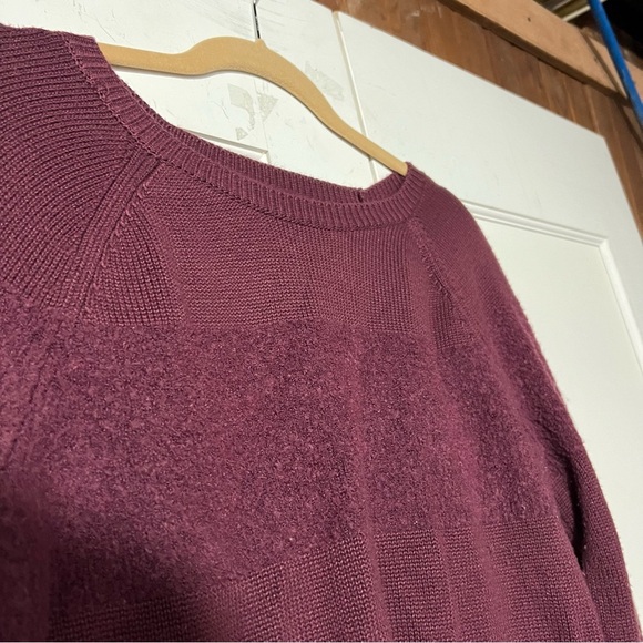 CALVIN KLEIN SWEATER MAROON SIZE MEDIUM - Picture 4 of 5